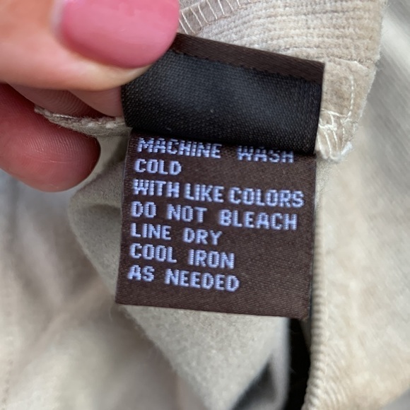 J McLaughlin New Stockbridge Straight Leg Corduroy - Oyster - Picture 16 of 16